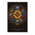 King of Kings – Gothic Canvas Wall Art - Catholic Wall Art, front view