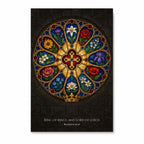 King of Kings – Gothic Canvas Wall Art - Catholic Wall Art, front view