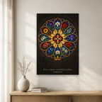 King of Kings – Gothic Canvas Wall Art - Catholic Wall Art, gift presentation