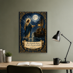 Lantern on Still Waters Canvas Wall Art - Christian Wall Art, hanging display