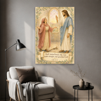 Lifted Up and Whole Canvas Wall Art - Christian Wall Art, detail view