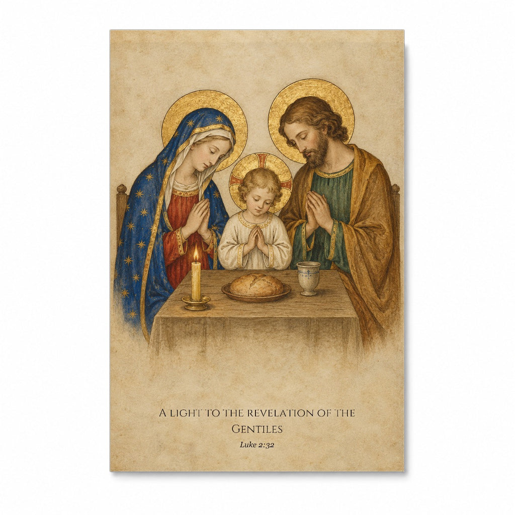 Light to the Gentiles Canvas Wall Art - Catholic Wall Art, front view