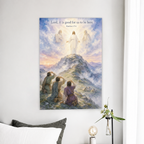 Light upon Mount Tabor Canvas Wall Art - Christian Wall Art, front view