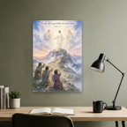 Light upon Mount Tabor Canvas Wall Art - Christian Wall Art, hanging display
