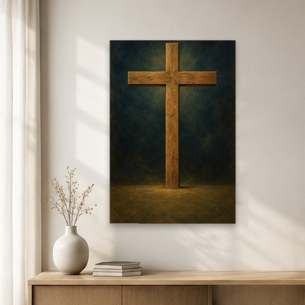 Lignum Vitae II Canvas Wall Art - Catholic Wall Art, gift presentation