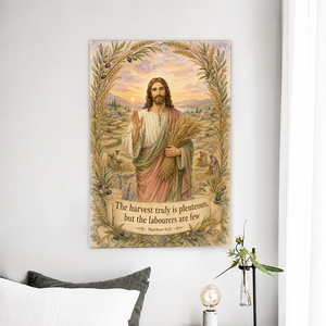 Lord of the Harvest Canvas Wall Art - Christian Wall Art, front view