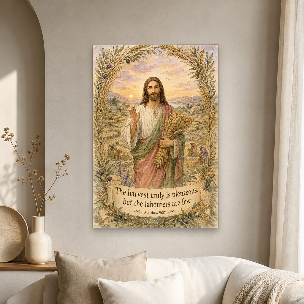 Lord of the Harvest Canvas Wall Art - Christian Wall Art, gift presentation