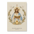 Lumen Verbi Canvas Wall Art - Catholic Wall Art, front view