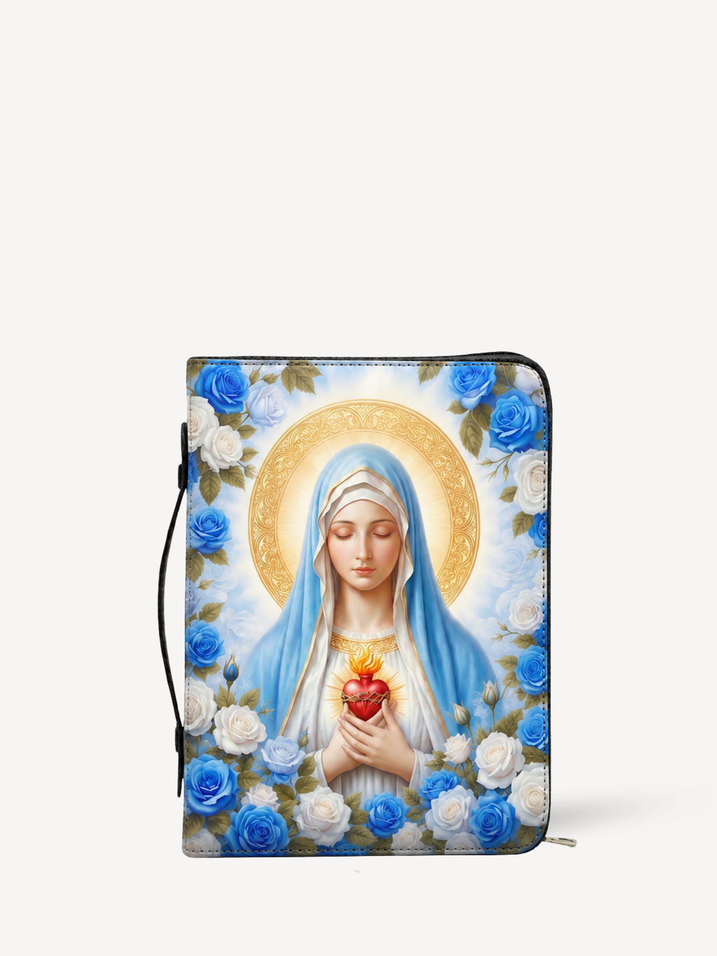 Lumina Bible Cover - Leather Bible Cover, front view