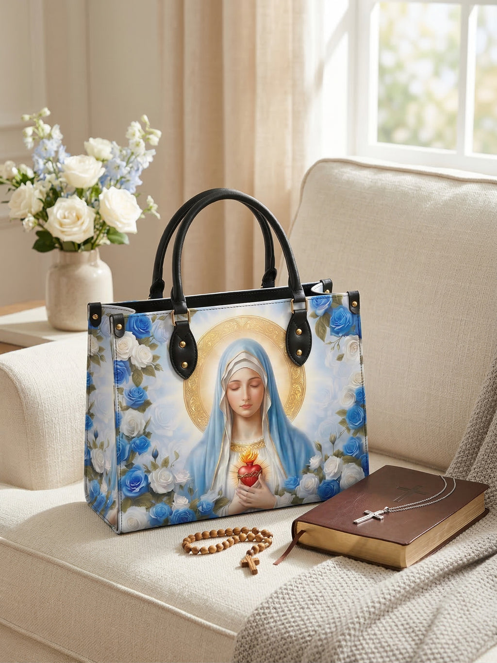 "Lumina" Leather Handbag