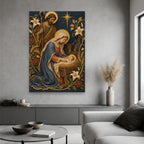 Lux Mundi III Canvas Wall Art - Catholic Wall Art, hanging display