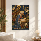 Lux Mundi III Canvas Wall Art - Catholic Wall Art, alternate angle