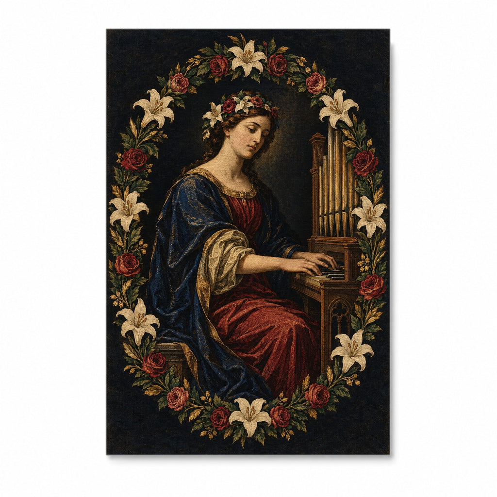 Lux Sanctorum II Canvas Wall Art - Catholic Wall Art, front view
