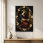 Lux Sanctorum II Canvas Wall Art - Catholic Wall Art, gift presentation