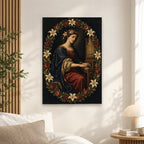 Lux Sanctorum II Canvas Wall Art - Catholic Wall Art, alternate angle