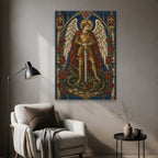 Lux Sanctorum III Canvas Wall Art - Catholic Wall Art, styled in the home