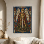 Lux Sanctorum III Canvas Wall Art - Catholic Wall Art, scale reference