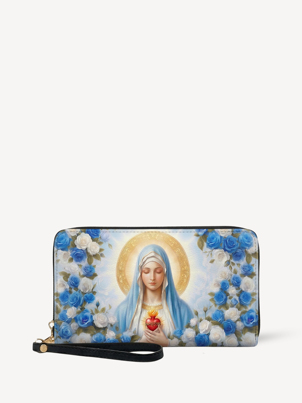 Lumina PU Leather Wallet - Christian Wallet, front view