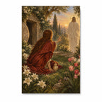 Magdalena Horti Canvas Wall Art - Catholic Wall Art, front view