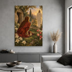 Magdalena Horti Canvas Wall Art - Catholic Wall Art, hanging display