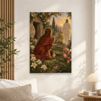 Magdalena Horti Canvas Wall Art - Catholic Wall Art, alternate angle