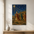 Magi ab Oriente Canvas Wall Art - Catholic Wall Art, gift presentation