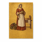 Martha Hospita Canvas Wall Art - Catholic Wall Art, front view