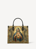Mater Amoris PU Leather Handbag - Christian Handbag, front view