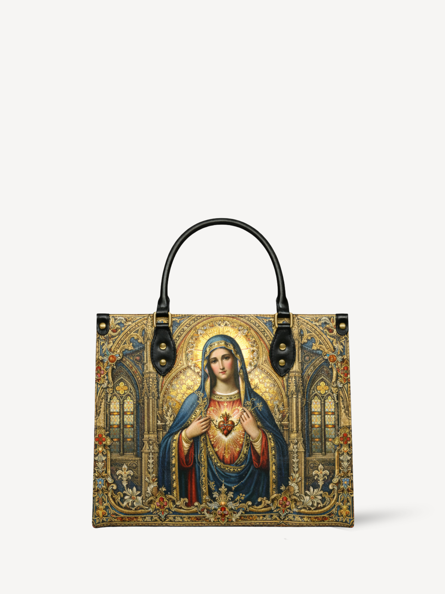 "Mater Amoris" Leather Handbag