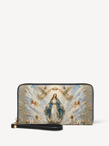 Mater Caeli PU Leather Wallet - Christian Wallet, front view
