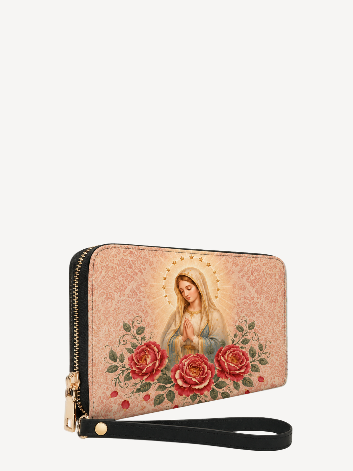 Mater de las Rosas PU Leather Wallet - Christian Wallet, gift presentation