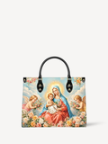 Mater Gratiae PU Leather Handbag - Christian Handbag, front view