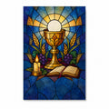 Meek and Humble of Heart – Modern Canvas Wall Art - Catholic Wall Art, front view