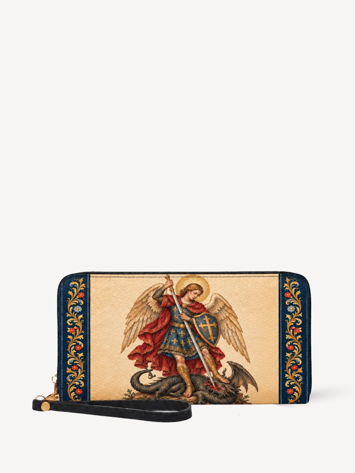 Michael’s Triumph PU Leather Wallet - Christian Wallet, front view