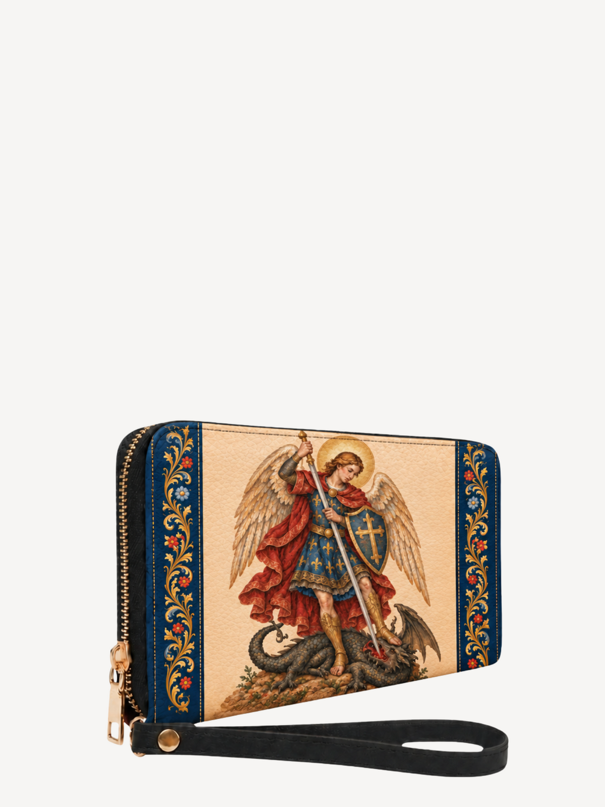 Michael’s Triumph PU Leather Wallet - Christian Wallet, detail view
