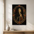 Monica Orans Canvas Wall Art - Catholic Wall Art, gift presentation