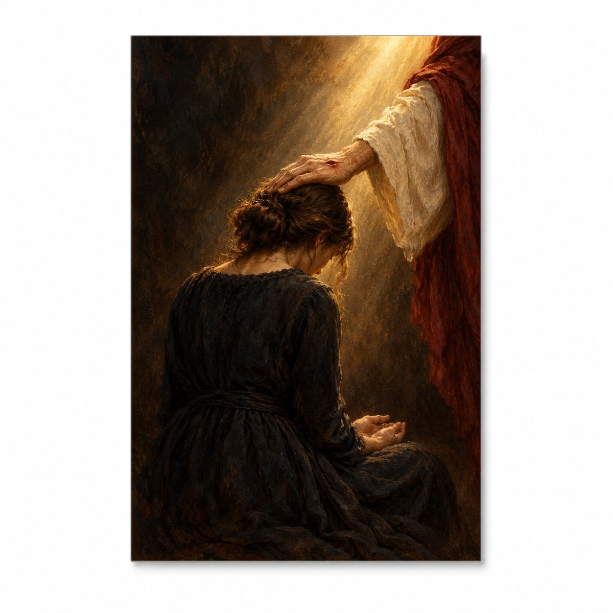 Nigh Unto Thee Canvas Wall Art - Catholic Wall Art, front view