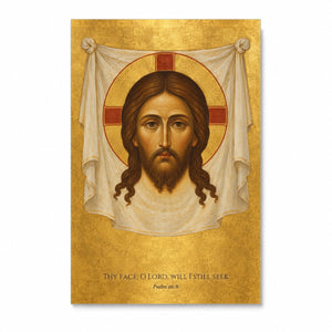 Not Made by Hands Canvas Wall Art - Catholic Wall Art, front view
