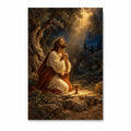 Not My Will Canvas Wall Art - Catholic Wall Art, front view