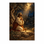 Not My Will Canvas Wall Art - Catholic Wall Art, front view