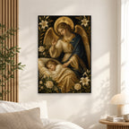 Nuntius Lucis V Canvas Wall Art - Catholic Wall Art, alternate angle