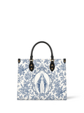 Our Lady of Grace PU Leather Handbag - Christian Handbag, front view