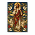 Ovis Una II Canvas Wall Art - Catholic Wall Art, front view