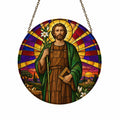 Palma Martyrum II Glass Suncatcher - Catholic Suncatcher, front view