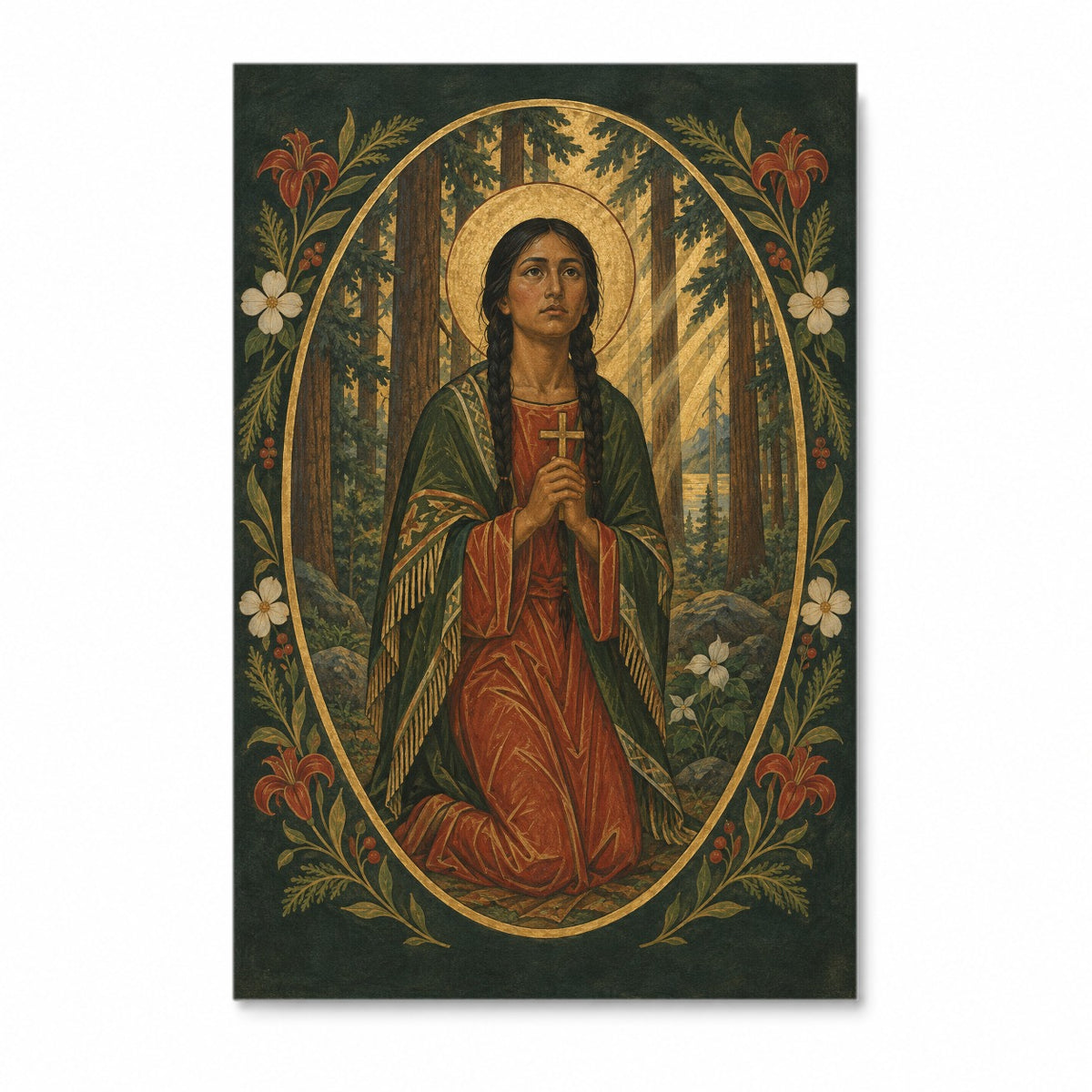 Palma Martyrum III Canvas Wall Art - Catholic Wall Art, front view