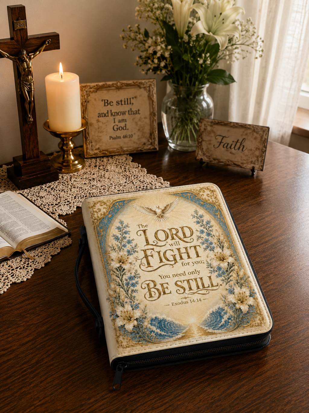 "Pax Domini" Bible Cover - Catholic Bible Cover, View 6