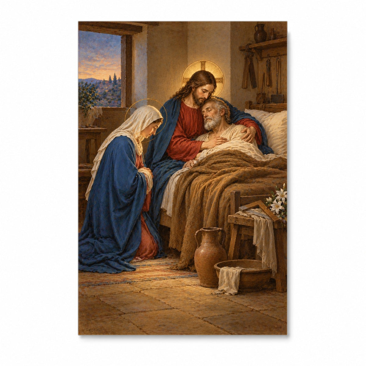 Precious in His Sight Canvas Wall Art - Christian Wall Art, front view
