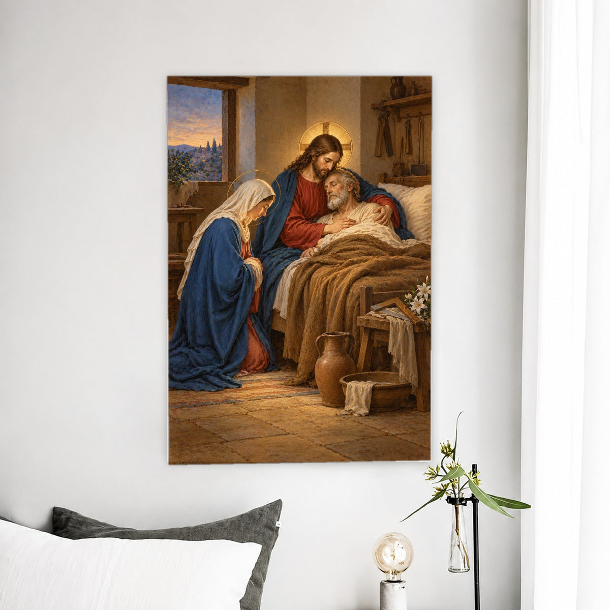 Precious in His Sight Canvas Wall Art - Christian Wall Art, detail view