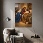 Precious in His Sight Canvas Wall Art - Christian Wall Art, styled in the home