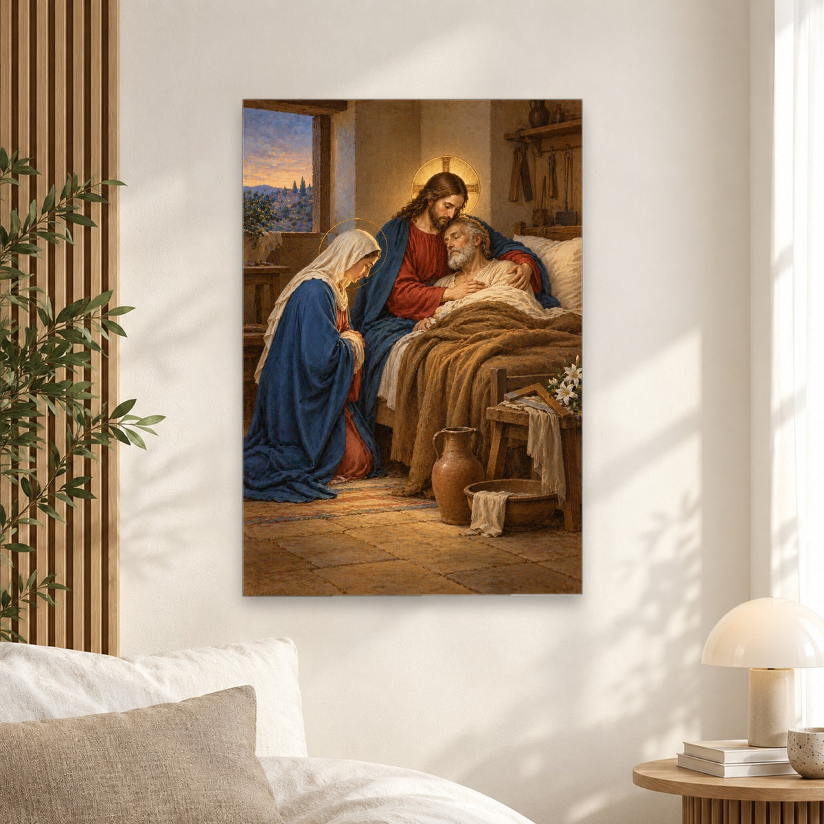 Precious in His Sight Canvas Wall Art - Christian Wall Art, alternate angle